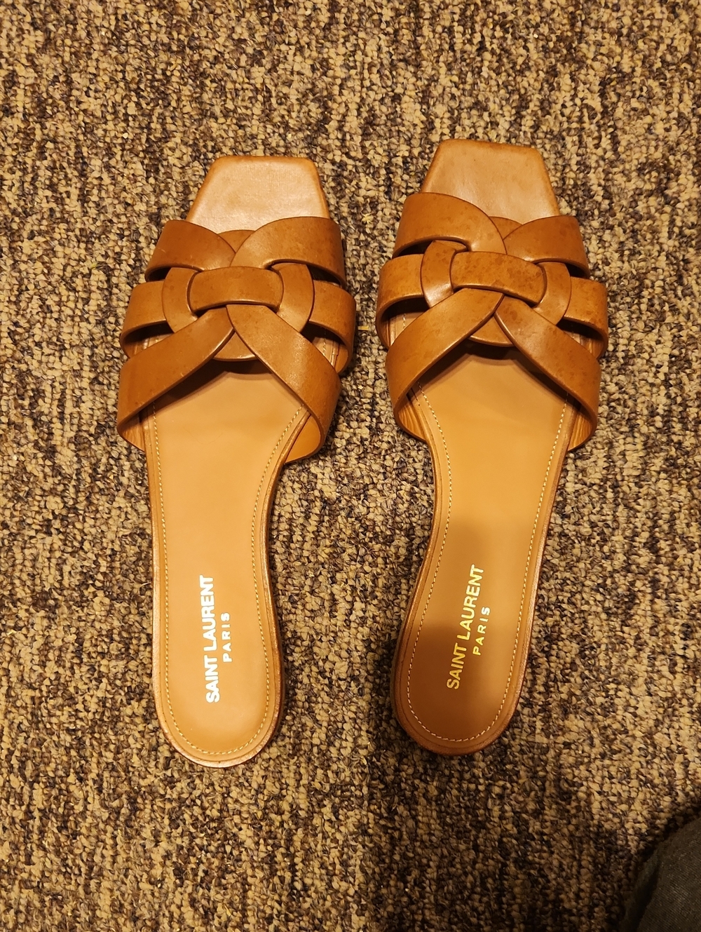 Saint Laurent Tribute Mules